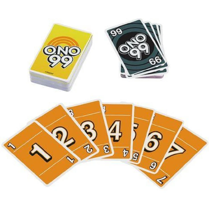 Mattel Games O'NO 99 Kartenspiel, Familienspiel – Bild 2