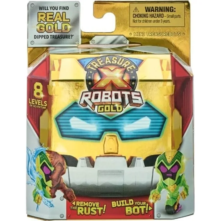 Treasure X ROBOTS MINI, 1x Stück, zufällige Auswahl