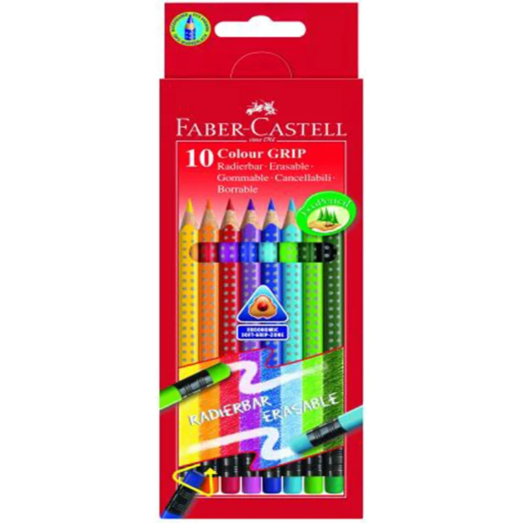 Buntstift Colour Grip 10er 10 Farben Etui – Bild 1
