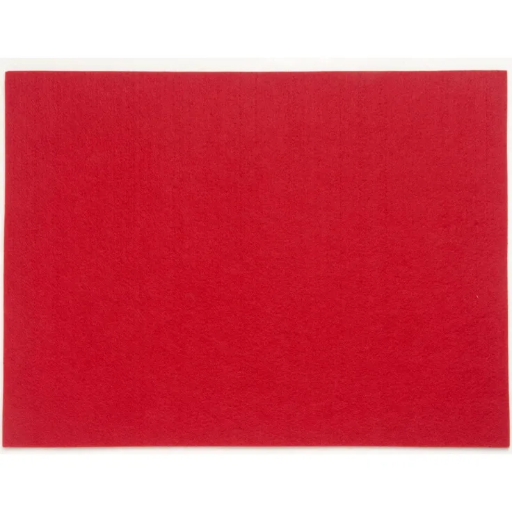 Glorex Bastelfilz rot 30 x 40 cm, 1 Bogen