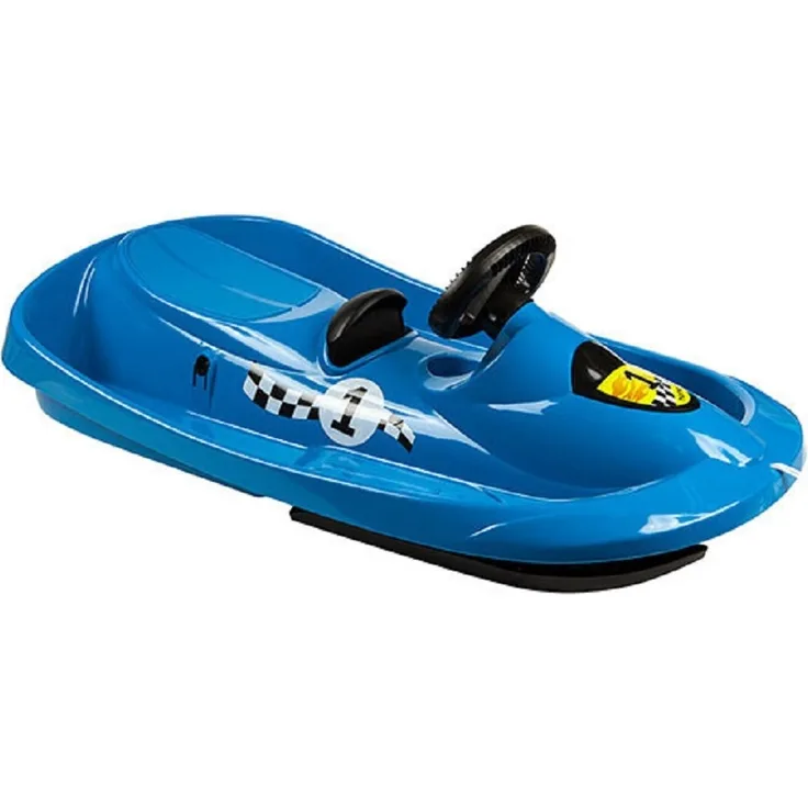 Hamax Bob Lenkbob Lenkschlitten Schlitten Sno Formel blau