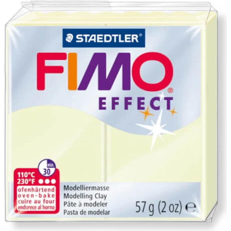 Fimo effect nachtleuchtend 57 Gramm – Bild 2