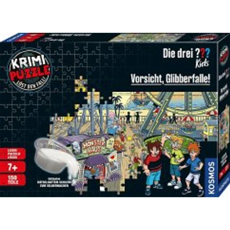 Krimi-Puzzle: Die drei ??? Kids - Vorsicht, Glibberfalle! – Bild 1