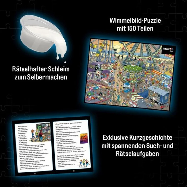Krimi-Puzzle: Die drei ??? Kids - Vorsicht, Glibberfalle! – Bild 3