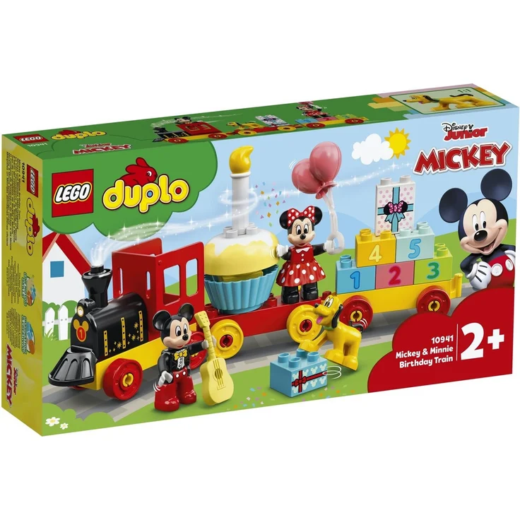 LEGO DUPLO Disney Junior 10941 'Mickys und Minnies Geburtstagszug', 22 Teile, ab 2 Jahren – Bild 2