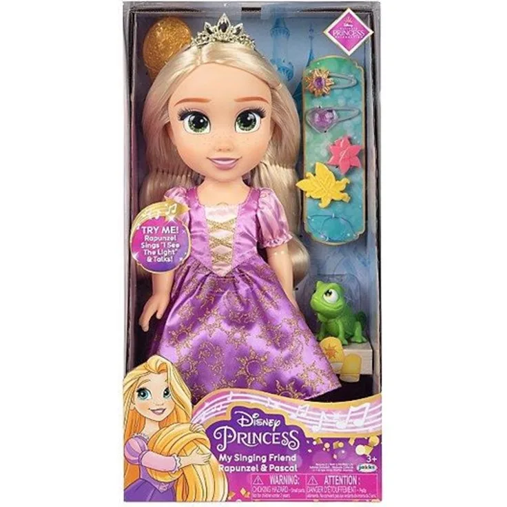 Jakks Disney Princess My Singing Friend Rapunzel Doll 38cm (SE/FI/DK/NO/EN)
