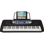 RockJam - RJ654 - Tragbares 54-Tasten Digital Keyboard mit Notenständer und Interaktivem LCD-Bildschirm