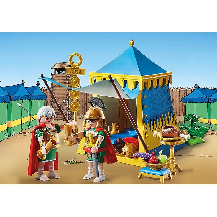 Playmobil Asterix 71015 'Asterix: Anführerzelt mit Generälen', 52 Teile, ab 5 Jahren – Bild 4