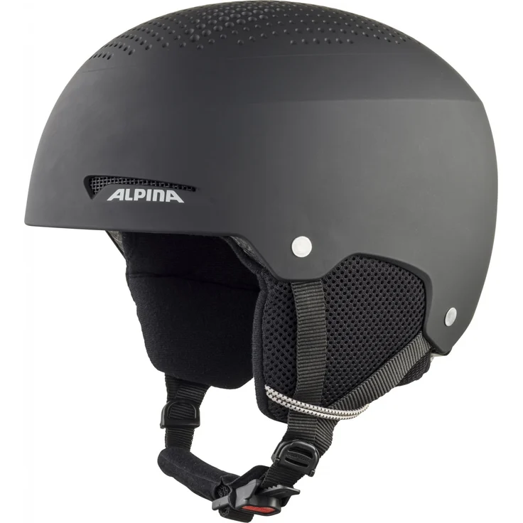 Alpina Kids Zupo Black Matt, Größe 48 - 52 cm - Ski- & Snowboardhelm, Farbe Schwarz – Bild 1