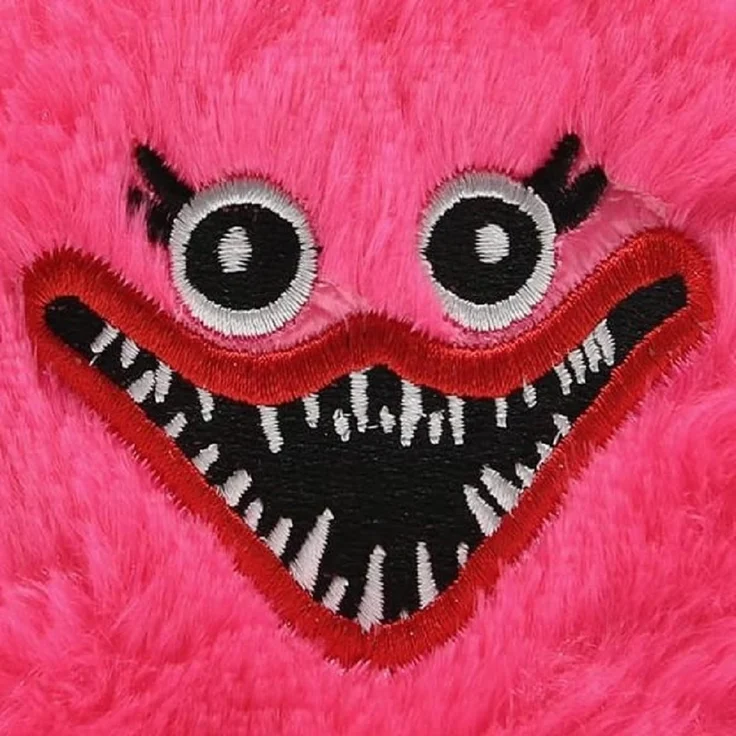 Huggy Wuggy Poppy Playtime Huggy Wuggy Portemonnaie Plüsch New Horror Game Hagiwagi Geldbörse für Kinder (pink) – Bild 6