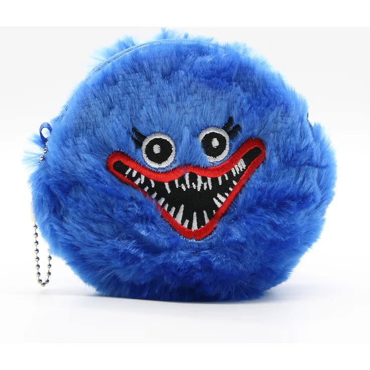 Huggy Wuggy Poppy Playtime Huggy Wuggy Portemonnaie Plüsch New Horror Game Hagiwagi Geldbörse für Kinder (pink) – Bild 4