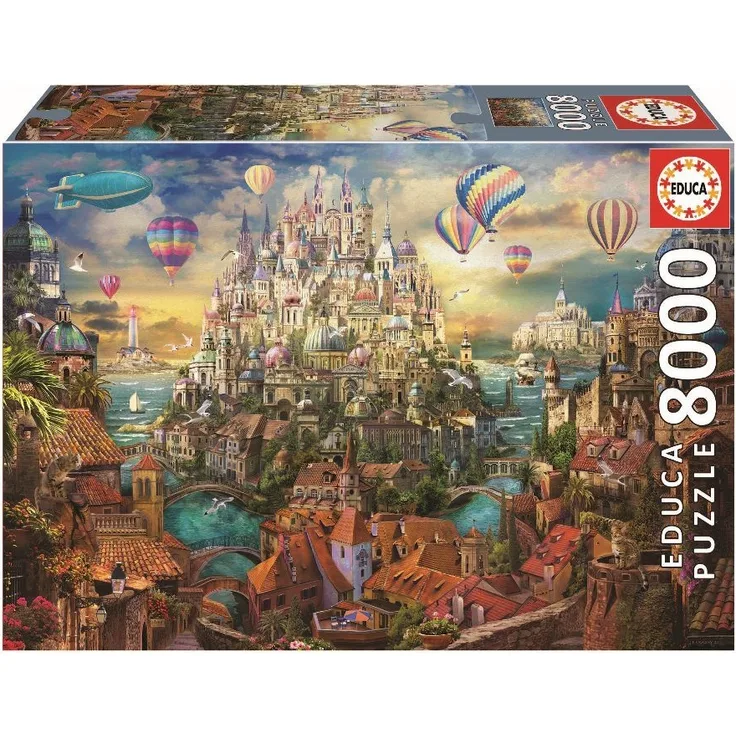Stadt der Trume 8000 Teile Puzzle