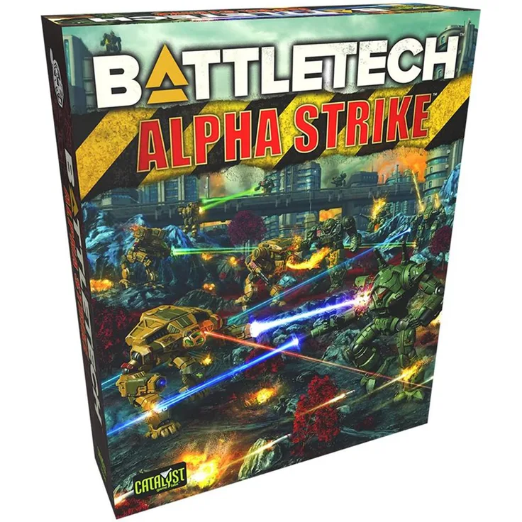 Catalyst Game Labs - BattleTech Alpha Strike Box Set - Miniaturenspiel - Kriegsspiel - Figuren - Brettspiel - Ab 12 Jahren - Für 1-2 Spieler - Englische Version