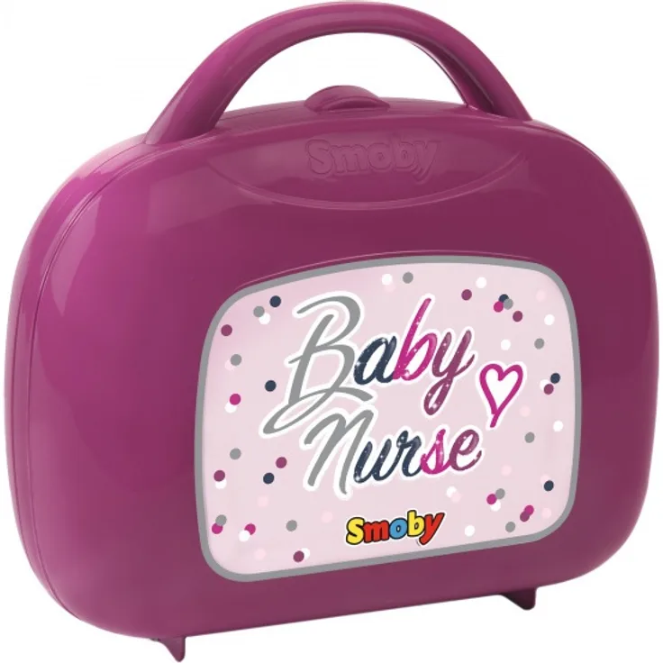 pflegekoffer Baby Nurse junior rosa 13 Stück