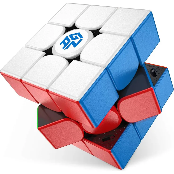 GAN 11 M Pro, 3x3 Magnetischer Speedcube Magisches Puzzle Würfel Spielzeug stickerlos Cube (schwarzes Innenleben)