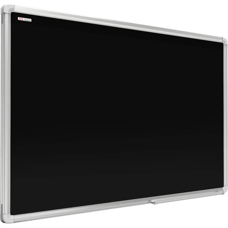 ALLboards Schwarze magnetische Kreidetafel mit Alurahmen 60x40cm