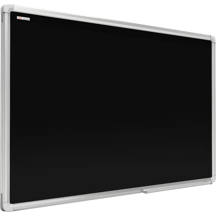 ALLboards Schwarze magnetische Kreidetafel mit Alurahmen 60x40cm
