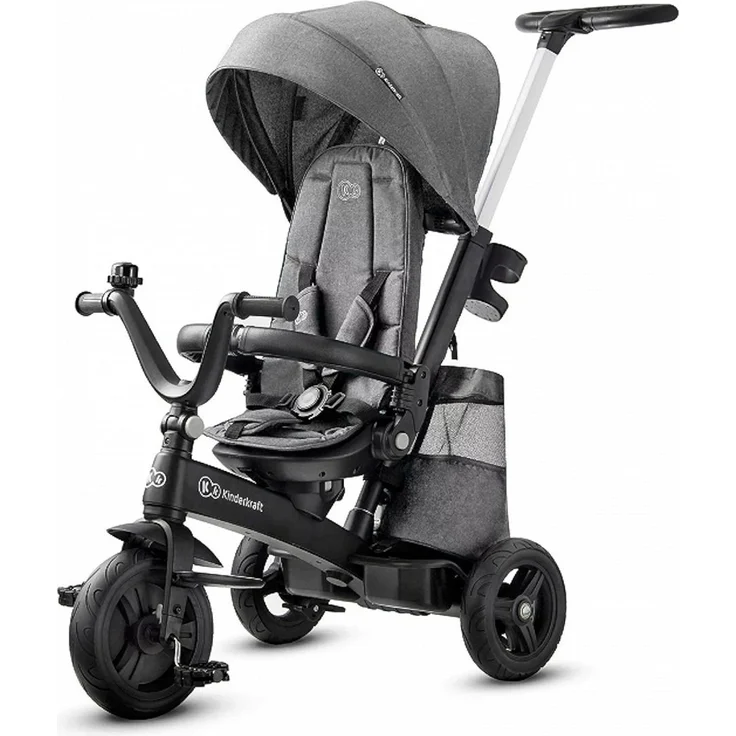 Kinderkraft Dreirad Easytwist - Platinum Grey – Bild 9