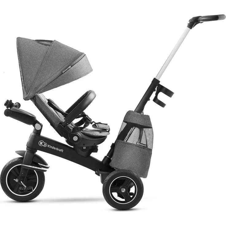 Kinderkraft Dreirad Easytwist - Platinum Grey – Bild 6