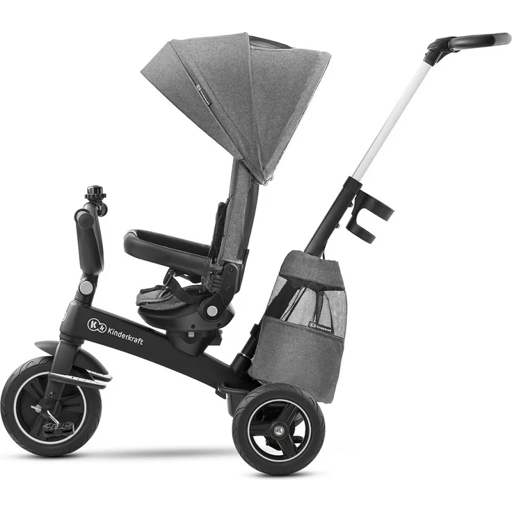 Kinderkraft Dreirad Easytwist - Platinum Grey – Bild 4