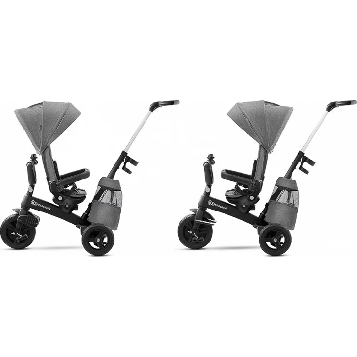 Kinderkraft Dreirad Easytwist - Platinum Grey – Bild 10