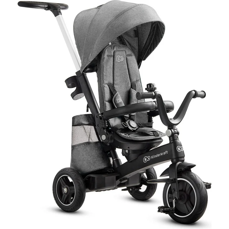 Kinderkraft Dreirad Easytwist - Platinum Grey – Bild 3