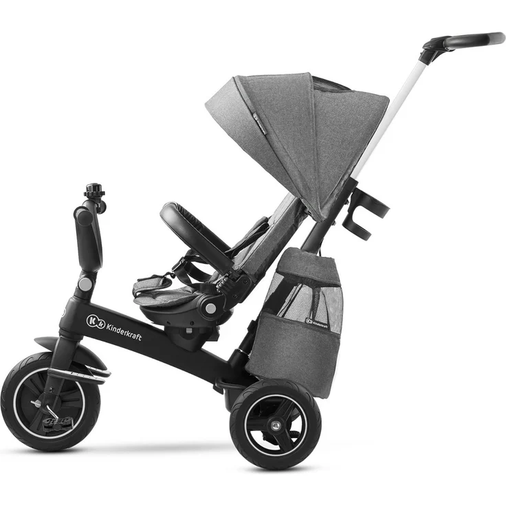 Kinderkraft Dreirad Easytwist - Platinum Grey – Bild 5