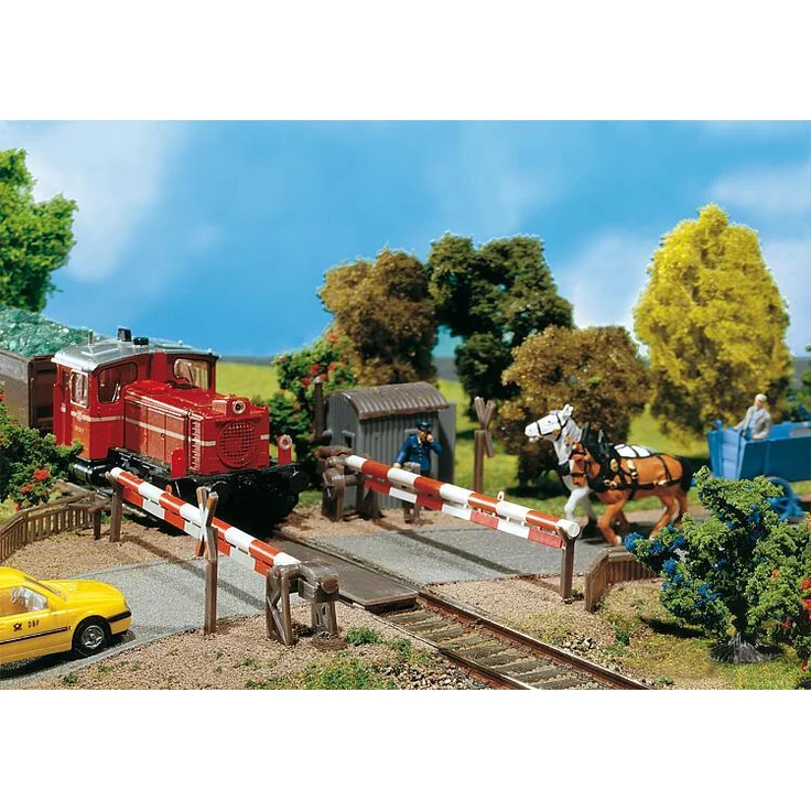 Faller 120173 H0 Beschrankter Bahnbergang - Bausatz – Bild 2