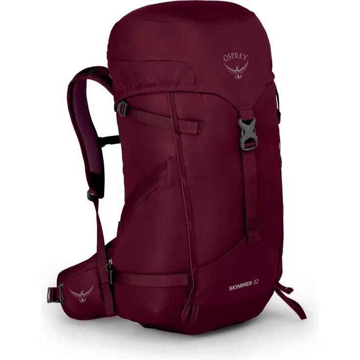 Osprey Skimmer 32 Plum Red, Größe 32l - Damen Alpin- & Trekkingrucksack, Farbe Rot