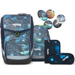 ERGOBAG Schulranzen Set cubo 5-teilig "Bär Anhalter durch die Galaxis"