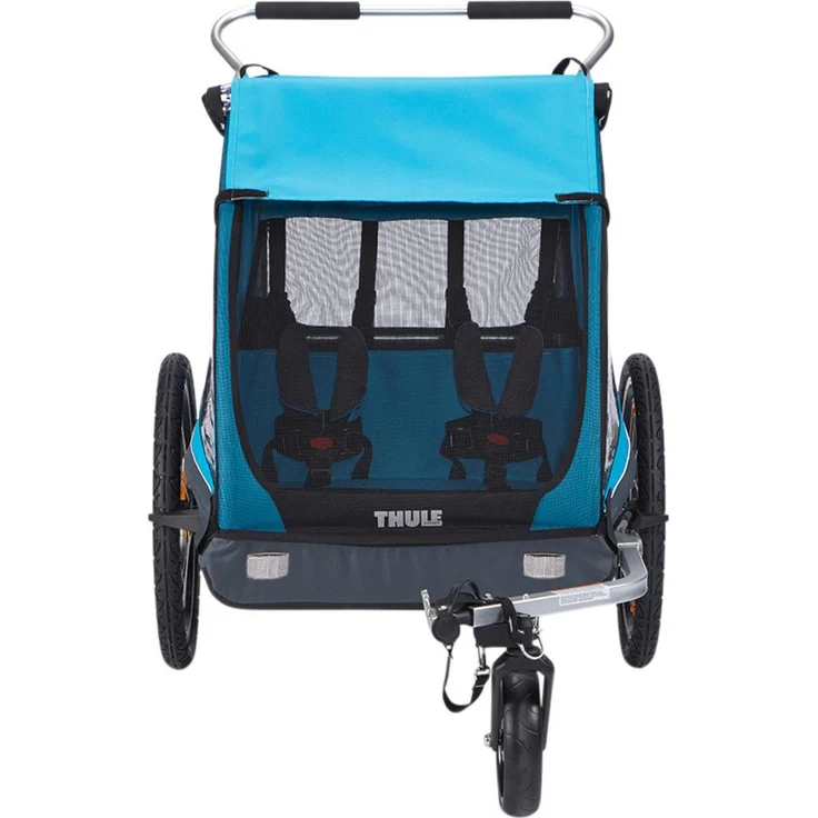 Thule 'Coaster XT' Fahrradanhänger 2018, Blau, 2-Sitzer – Bild 5