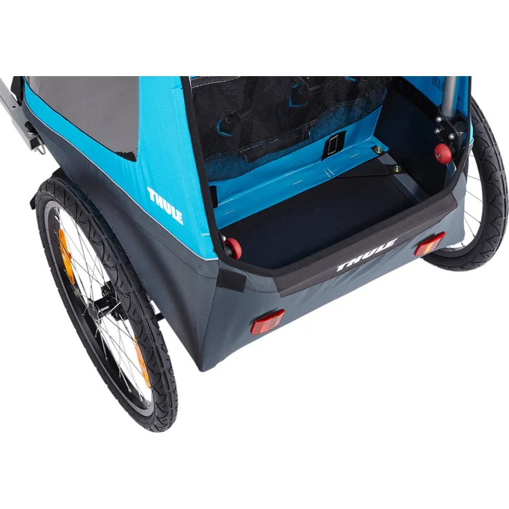 Thule 'Coaster XT' Fahrradanhänger 2018, Blau, 2-Sitzer – Bild 7