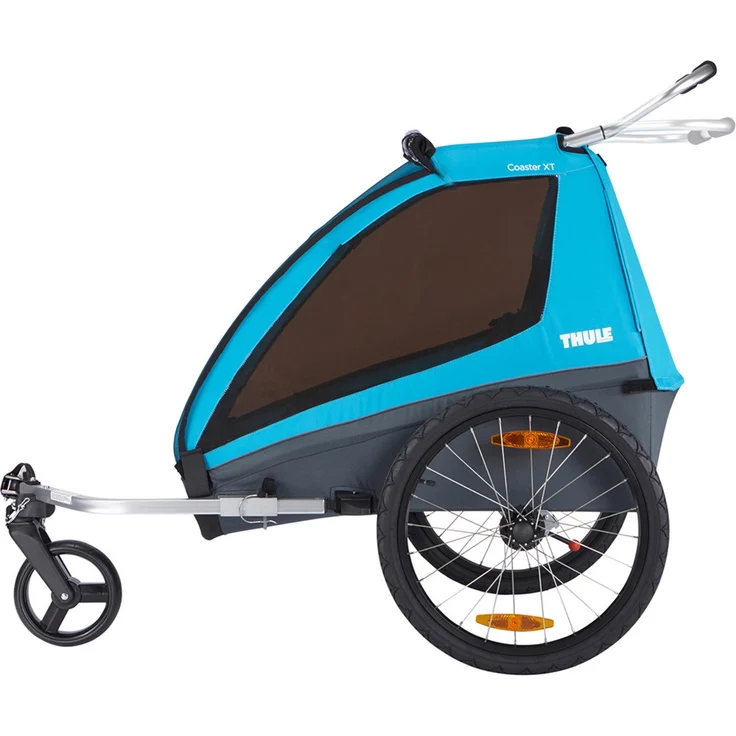 Thule 'Coaster XT' Fahrradanhänger 2018, Blau, 2-Sitzer – Bild 3