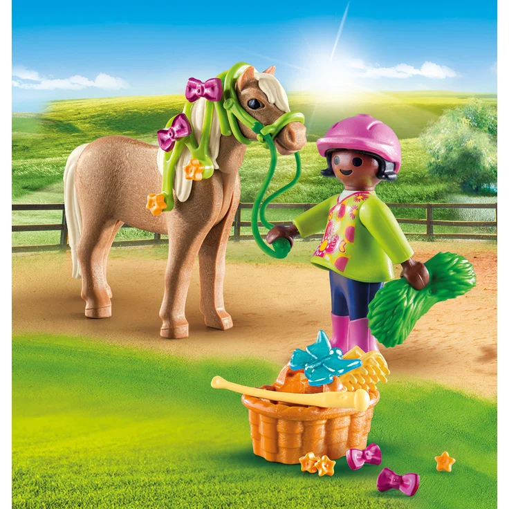PLAYMOBIL 70060 - Special Plus - Mädchen mit Pony – Bild 4