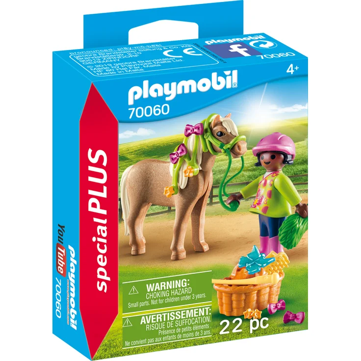 PLAYMOBIL 70060 - Special Plus - Mädchen mit Pony – Bild 1