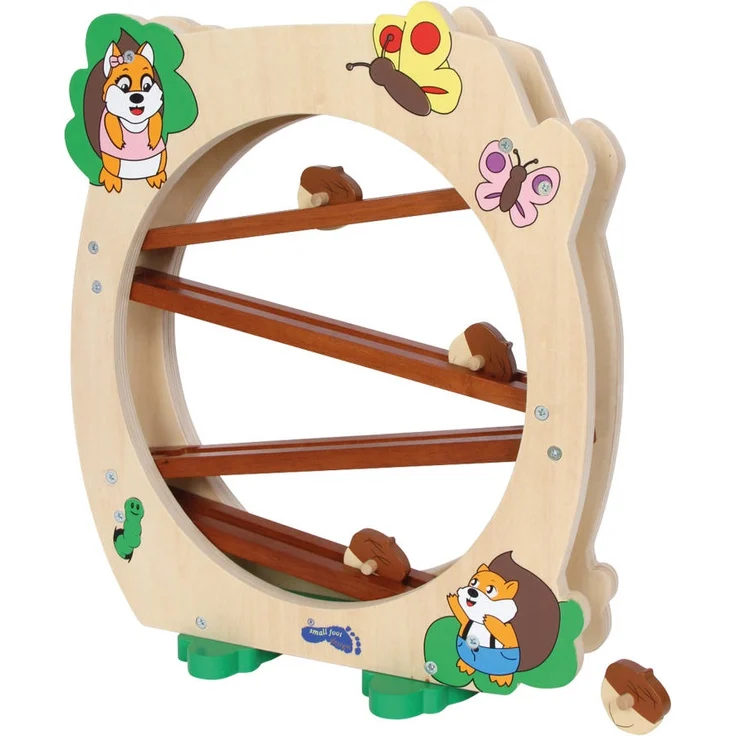 small foot Kugelbahn Holz Eichhörnchen – Bild 2