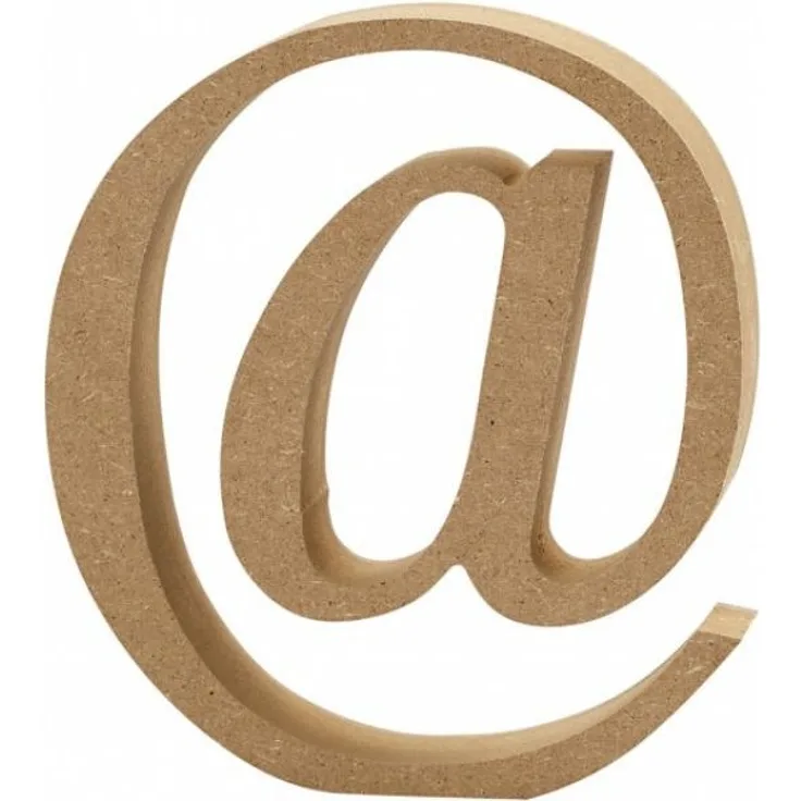 Creativ Company Symbol @ MDF 13cm. 1pc.