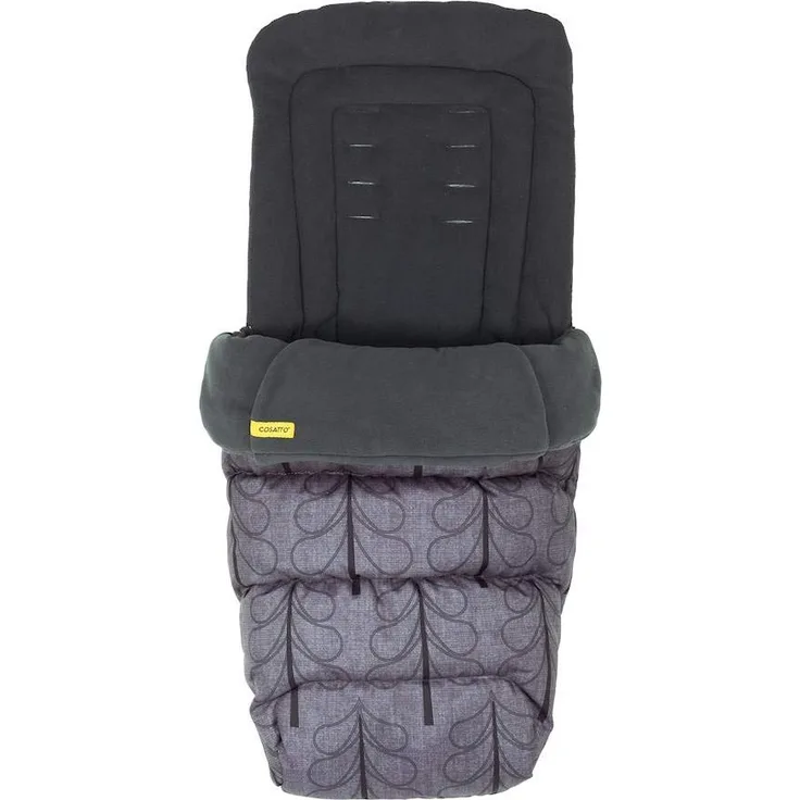 Cosatto Universal Footmuff – Cosy Toes, All Season Quilted Pushchair Liner, Washable (Fika Forest)