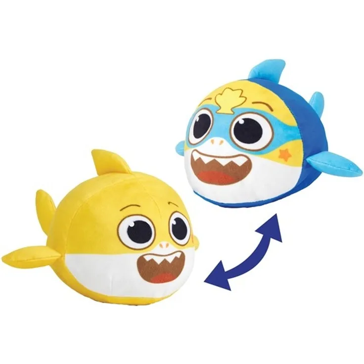 Baby Shark Super Shark Reversible Plush