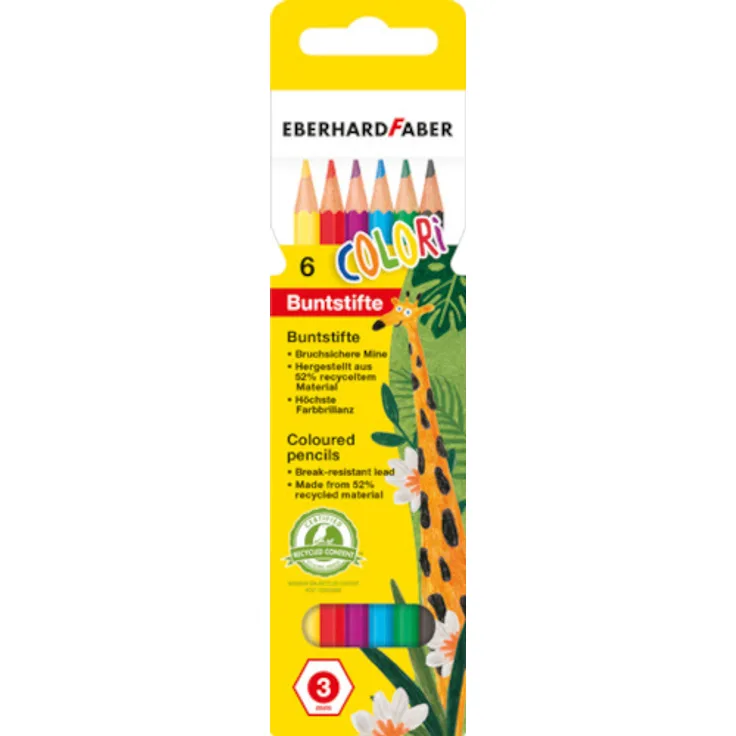 FABER Farbstifte 6er Faber-Castell