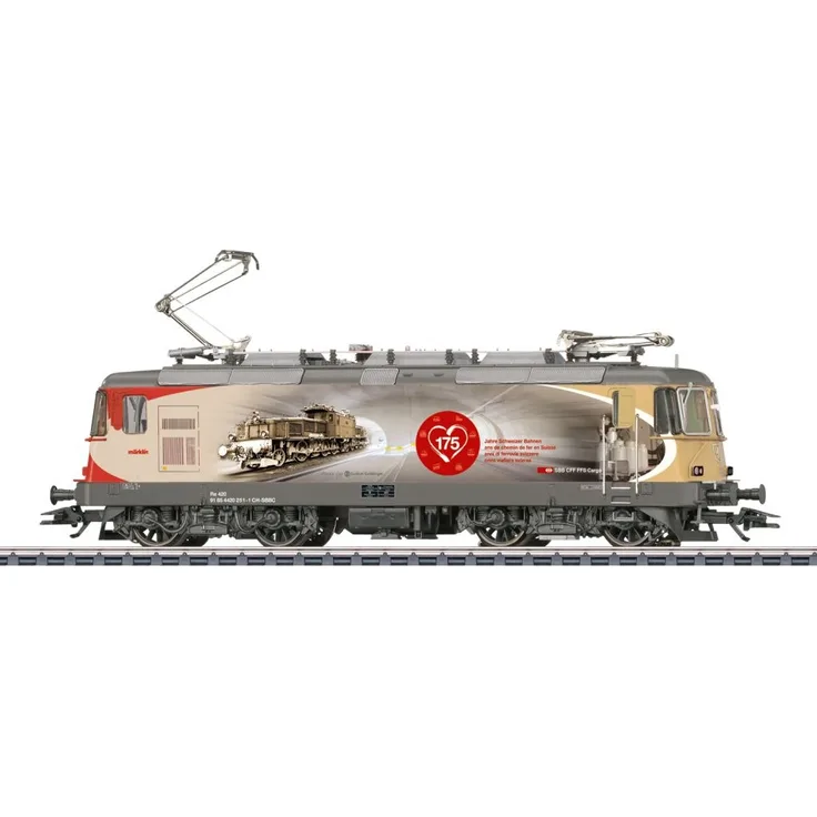 Mrklin 37875 H0 E-Lok Re 420 SBB VI - 175 Jahre Schweizer Bahnen DCC mfx+ Sound
