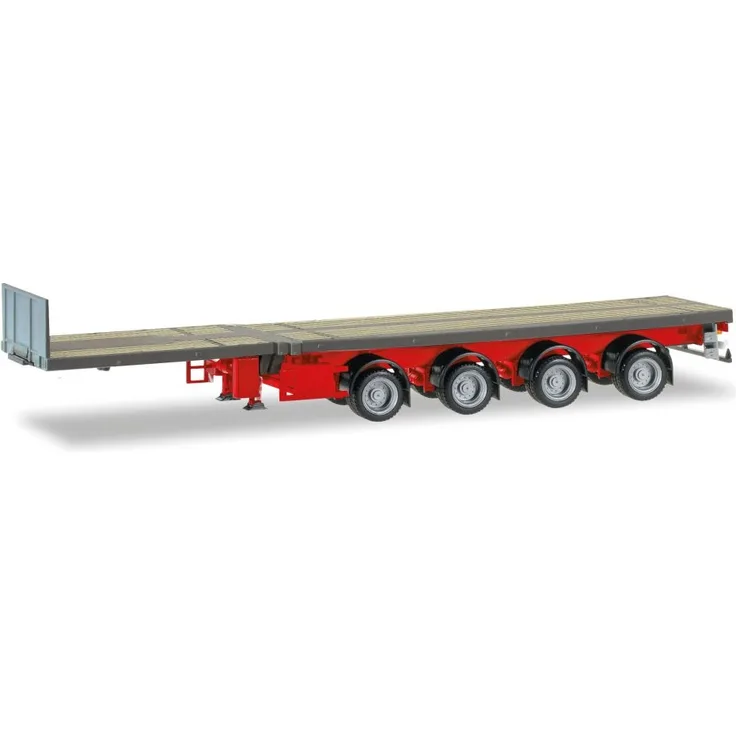 Herpa 076203-008 1:87 Teletrailer 4-achs, eisengrau
