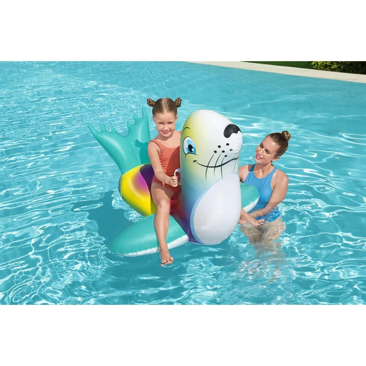 Pool Schwimmtier Robbe für Kinder – Bild 10