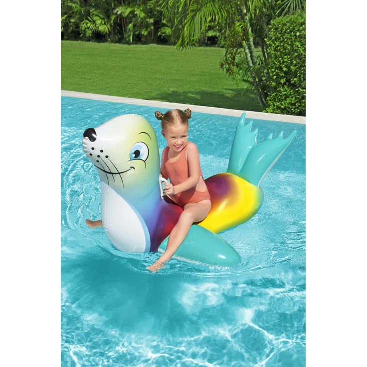 Pool Schwimmtier Robbe für Kinder – Bild 8