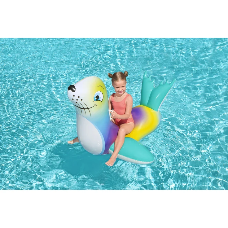 Pool Schwimmtier Robbe für Kinder – Bild 6