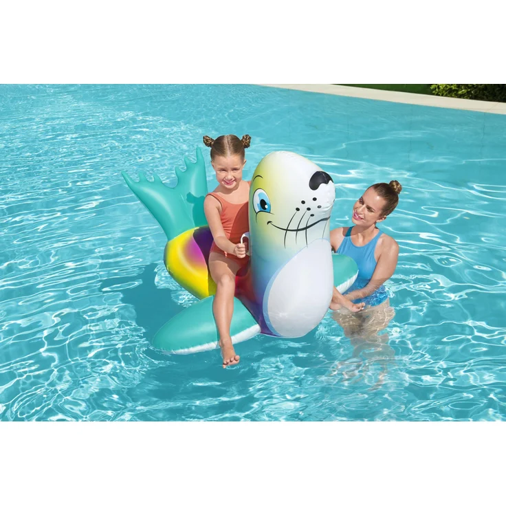 Pool Schwimmtier Robbe für Kinder – Bild 2