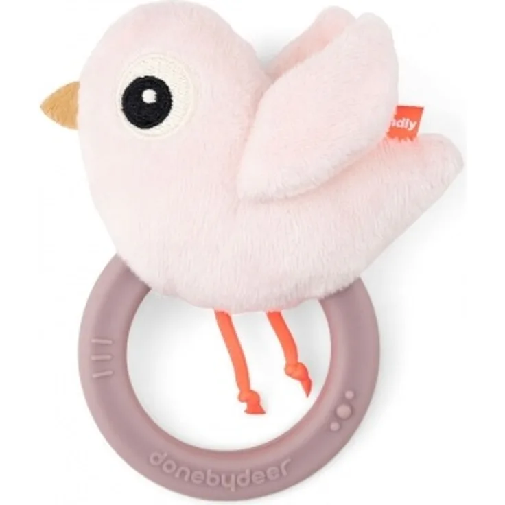 Done by Deer Rassel mit Beißring Birdie puder