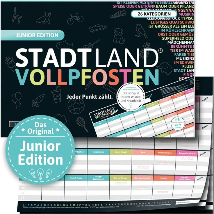 DENKRIESEN - STADT LAND VOLLPFOSTEN® - JUNIOR EDITION -