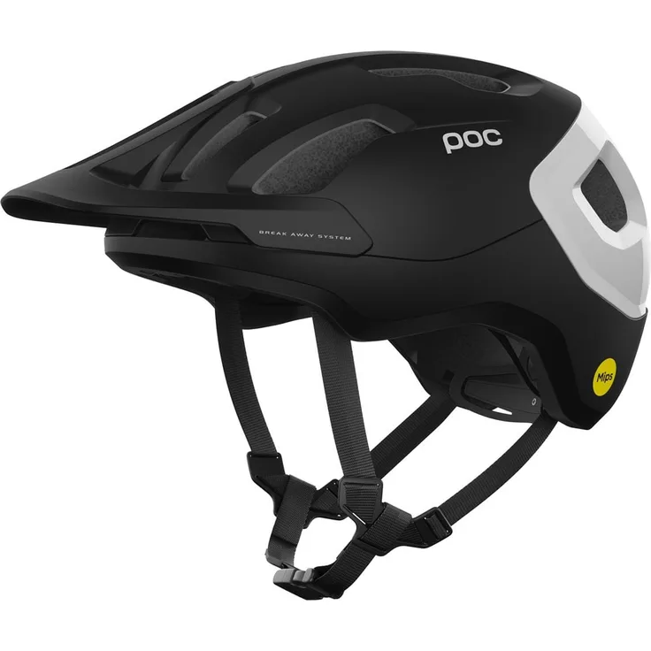 POC Axion Race MIPS - Uranium Black Matt/Hydrogen White 48 - 52 cm