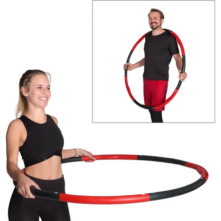 Hoopomania Weight Hoop Schaumstoff Hula Hoop, 1. 5 kg Red Devil - Preisvergleich